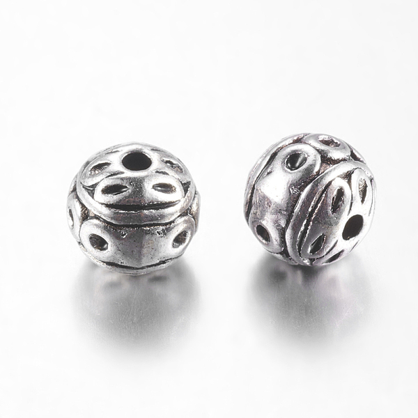 PandaHall Alloy Beads, Lead Free & Nickel Free & Cadmium Free, Round, Antique Silver, 8mm, Hole: 1mm Alloy Round
PandaHall Alloy Beads, Lead Free & Nickel Free & Cadmium Free, Round, Antique Silver, 8mm, Hole: 1mm Alloy Round