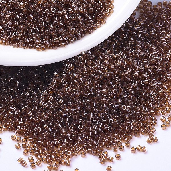 PandaHall MIYUKI Delica Beads, Cylinder, Japanese Seed Beads, 11/0, (DB1891) Transparent Dark Topaz Luster, 1.3x1.6mm, Hole: 0.8mm, about..., Brown
PandaHall MIYUKI Delica Beads, Cylinder, Japanese Seed Beads, 11/0, (DB1891) Transparent Dark Topaz Luster, 1.3x1.6mm, Hole: 0.8mm, about..., Brown