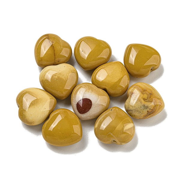 PandaHall Natural Mookaite Beads, Half Drilled, Heart, 15.5x15.5x8mm, Hole: 1mm Mookaite Heart
PandaHall Natural Mookaite Beads, Half Drilled, Heart, 15.5x15.5x8mm, Hole: 1mm Mookaite Heart