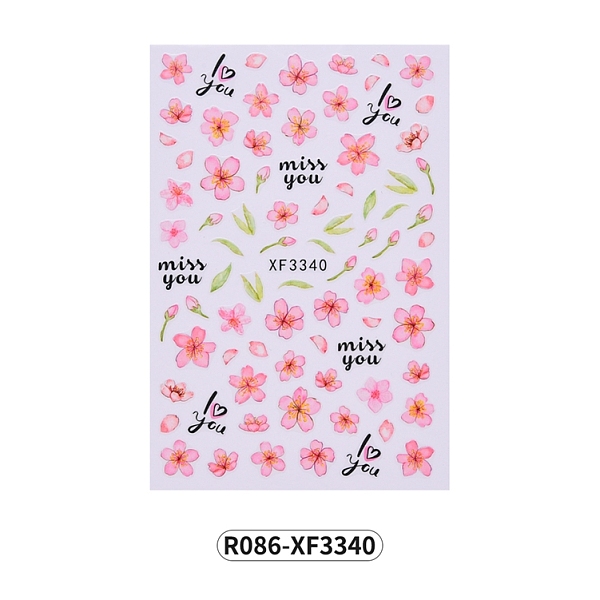 PandaHall Nail Art Stickers Decals, Nail Tips Decorations for Women, Flower Pattern, Pink, 95x65mm Paper Flower Pink
PandaHall Nail Art Stickers Decals, Nail Tips Decorations for Women, Flower Pattern, Pink, 95x65mm Paper Flower Pink