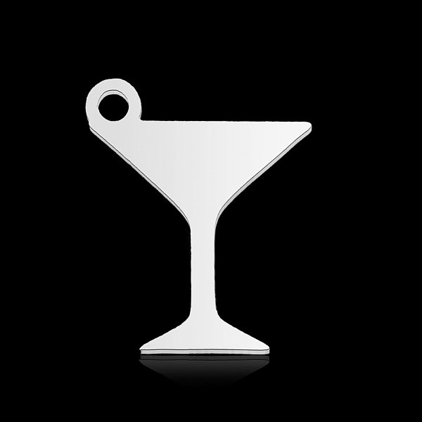 PandaHall 201 Stainless Steel Pendants, Goblet, Stainless Steel Color, 14x11.5x1mm, Hole: 1.4mm 201 Stainless Steel Tableware
PandaHall 201 Stainless Steel Pendants, Goblet, Stainless Steel Color, 14x11.5x1mm, Hole: 1.4mm 201 Stainless Steel Tableware