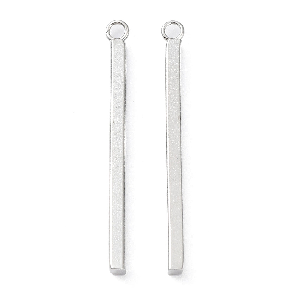 PandaHall 304 Stainless Steel Pendants, Bar Charm, Stainless Steel Color, 33x2x2mm, Hole: 1.6mm 304 Stainless Steel Others
PandaHall 304 Stainless Steel Pendants, Bar Charm, Stainless Steel Color, 33x2x2mm, Hole: 1.6mm 304 Stainless Steel Others