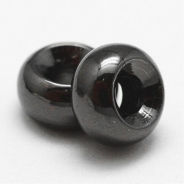 PandaHall Brass Spacer Beads, Rondelle, Cadmium Free & Nickel Free & Lead Free, Gunmetal, 5x3mm, Hole: 2mm Brass Rondelle
PandaHall Brass Spacer Beads, Rondelle, Cadmium Free & Nickel Free & Lead Free, Gunmetal, 5x3mm, Hole: 2mm Brass Rondelle