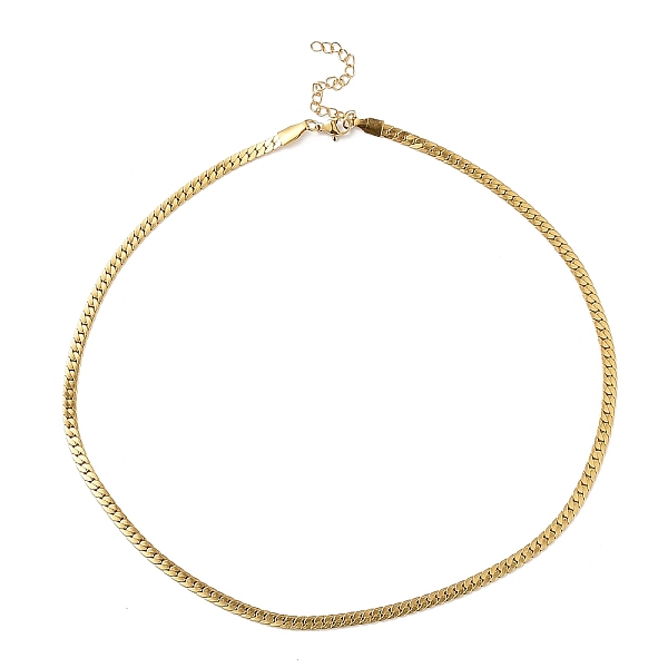 PandaHall Ion Plating(IP) 304 Stainless Steel Cuban Link Chain Necklace, Golden, 17.64x0.16 inch(44.8x0.4cm) 304 Stainless Steel
PandaHall Ion Plating(IP) 304 Stainless Steel Cuban Link Chain Necklace, Golden, 17.64x0.16 inch(44.8x0.4cm) 304 Stainless Steel