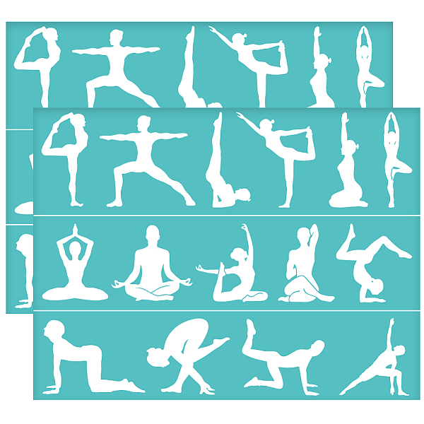 PandaHall OLYCRAFT 2Pcs 11x8.6 Inch Self-Adhesive Silk Screen Printing Stencil Yoga Theme Silk Screen Stencil Elegant Women Stencils...
PandaHall OLYCRAFT 2Pcs 11x8.6 Inch Self-Adhesive Silk Screen Printing Stencil Yoga Theme Silk Screen Stencil Elegant Women Stencils...