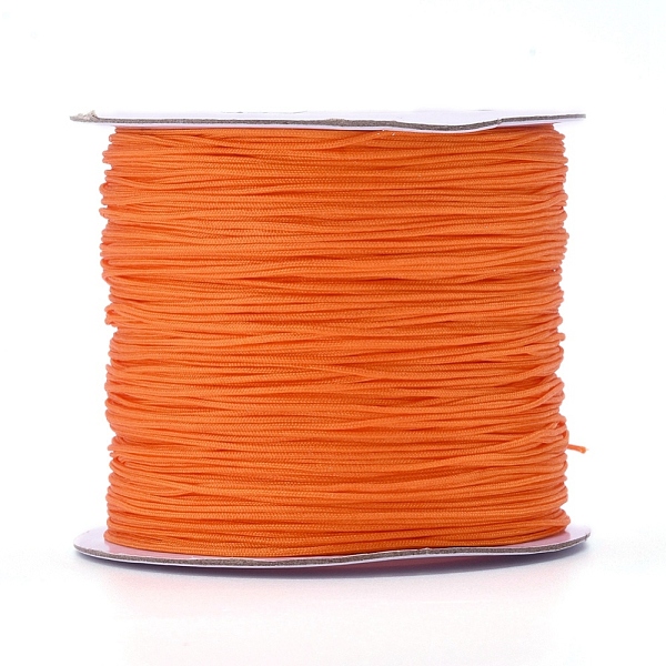 PandaHall Nylon Thread, Nylon Jewelry Cord for Custom Woven Jewelry Making, Orange, 0.6mm, about 142.16 yards(130m)/roll Nylon Orange
PandaHall Nylon Thread, Nylon Jewelry Cord for Custom Woven Jewelry Making, Orange, 0.6mm, about 142.16 yards(130m)/roll Nylon Orange