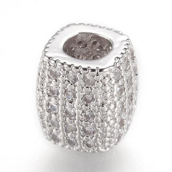 PandaHall Brass Micro Pave Cubic Zirconia Beads, Real Platinum Plated, Cuboid , 7x6x6mm, Hole: 2.5mm Brass+Cubic Zirconia Cuboid
PandaHall Brass Micro Pave Cubic Zirconia Beads, Real Platinum Plated, Cuboid , 7x6x6mm, Hole: 2.5mm Brass+Cubic Zirconia Cuboid