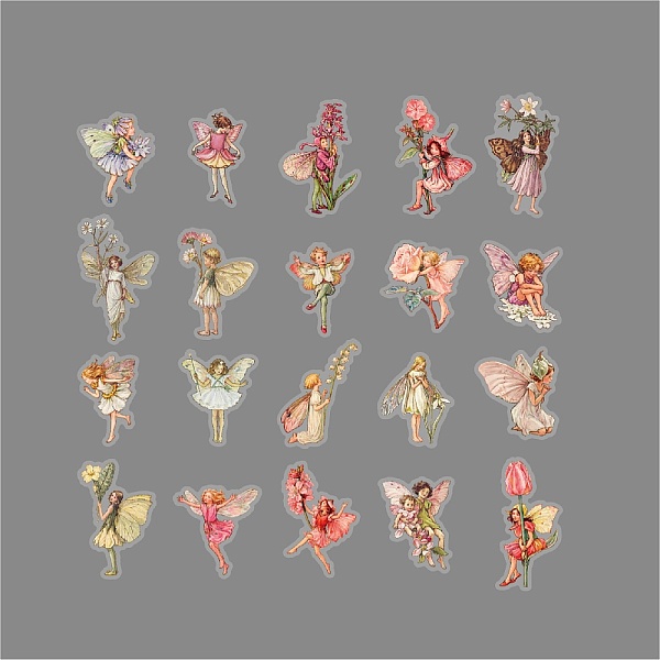 PandaHall PET Plastic Decorative Paper Stickers, for Scrapbooks, Notebook, Journal, Card Making, Album, Calendars, DIY Crafts, Fairy, Pink...
PandaHall PET Plastic Decorative Paper Stickers, for Scrapbooks, Notebook, Journal, Card Making, Album, Calendars, DIY Crafts, Fairy, Pink...