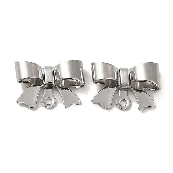 PandaHall Brass Charms, Bowknot Charm, Real Platinum Plated, 7x10x2.5mm, Hole: 0.9mm Brass Bowknot
PandaHall Brass Charms, Bowknot Charm, Real Platinum Plated, 7x10x2.5mm, Hole: 0.9mm Brass Bowknot