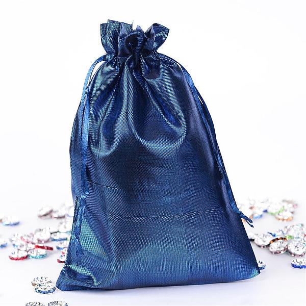 PandaHall Rectangle Cloth Bags, with Drawstring, Dark Blue, 17.5x13cm Polyester Blue
PandaHall Rectangle Cloth Bags, with Drawstring, Dark Blue, 17.5x13cm Polyester Blue