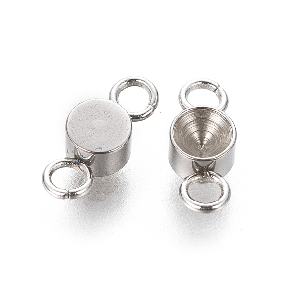 PandaHall 201 Stainless Steel Connector Rhinestone Settings, For Pointed Back Rivoli Rhinestone, Flat Round, Stainless Steel Color, Fit for...
PandaHall 201 Stainless Steel Connector Rhinestone Settings, For Pointed Back Rivoli Rhinestone, Flat Round, Stainless Steel Color, Fit for...