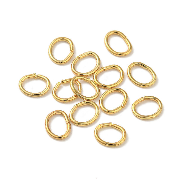 PandaHall 304 Stainless Steel Open Jump Rings, Oval, Real 18K Gold Plated, 5.5x4x0.7mm, Inner Diameter: 4x3mm 303 Stainless Steel Oval
PandaHall 304 Stainless Steel Open Jump Rings, Oval, Real 18K Gold Plated, 5.5x4x0.7mm, Inner Diameter: 4x3mm 303 Stainless Steel Oval