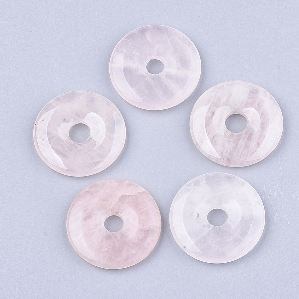 PandaHall Natural Rose Quartz Pendants, Donut/Pi Disc, Donut Width: 15.5~16mm, 40x6~7mm, Hole: 8~9mm Rose Quartz Donut
PandaHall Natural Rose Quartz Pendants, Donut/Pi Disc, Donut Width: 15.5~16mm, 40x6~7mm, Hole: 8~9mm Rose Quartz Donut
