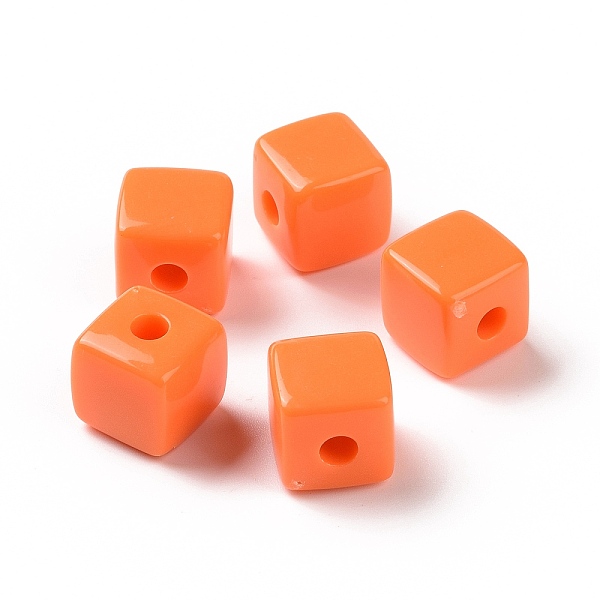 PandaHall Opaque Acrylic Beads, Cube, Dark Orange, 12.2x12.2x12.2mm, Hole: 3.7mm, about 288pcs/500g Acrylic Cube
PandaHall Opaque Acrylic Beads, Cube, Dark Orange, 12.2x12.2x12.2mm, Hole: 3.7mm, about 288pcs/500g Acrylic Cube