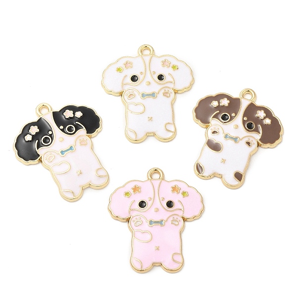 PandaHall Alloy Enamel Pendants, Cadmium Free & Nickel Free & Lead Free, Golden, Dog Charm, Mixed Color, 28x24.5x2mm, Hole: 1.6mm..., Multicolor
PandaHall Alloy Enamel Pendants, Cadmium Free & Nickel Free & Lead Free, Golden, Dog Charm, Mixed Color, 28x24.5x2mm, Hole: 1.6mm..., Multicolor