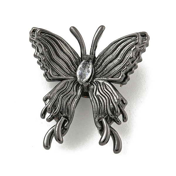 PandaHall Brass Cubic Zirconia Beads, Long-Lasting Plated, Lead Free & Cadmium Free, Butterfly, Gunmetal, 23x21x7mm, Hole: 3mm Brass+Cubic..., Clear
PandaHall Brass Cubic Zirconia Beads, Long-Lasting Plated, Lead Free & Cadmium Free, Butterfly, Gunmetal, 23x21x7mm, Hole: 3mm Brass+Cubic..., Clear