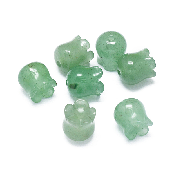 PandaHall Natural Green Aventurine Beads, Flower, 9~10x9~10.5mm, Hole: 1.4mm Green Aventurine Flower Green
PandaHall Natural Green Aventurine Beads, Flower, 9~10x9~10.5mm, Hole: 1.4mm Green Aventurine Flower Green
