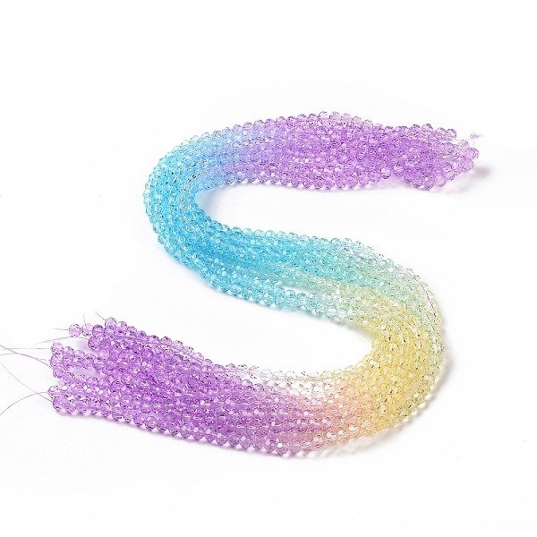 PandaHall Transparent Glass Beads Strands, Faceted(32 Facets), Round, Sky Blue, 5.5~6mm, Hole: 1.2~1.4mm, about 85~93pcs/strand, 19.69 inch...
PandaHall Transparent Glass Beads Strands, Faceted(32 Facets), Round, Sky Blue, 5.5~6mm, Hole: 1.2~1.4mm, about 85~93pcs/strand, 19.69 inch...