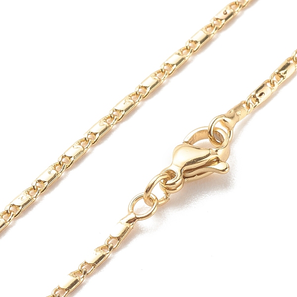 PandaHall Brass Oval Link Chains Necklace for Women, Cadmium Free & Lead Free, Real 18K Gold Plated, 17.95 inch(45.6cm) Brass
PandaHall Brass Oval Link Chains Necklace for Women, Cadmium Free & Lead Free, Real 18K Gold Plated, 17.95 inch(45.6cm) Brass