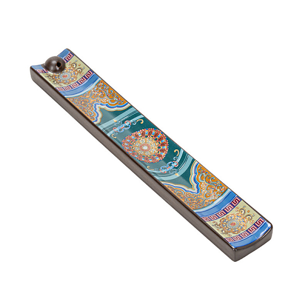 PandaHall Porcelain Incense Holder, Rectangle with Enamel Pattern, for Home Decoration, Teal, 22x3.5cm Porcelain Rectangle Cyan
PandaHall Porcelain Incense Holder, Rectangle with Enamel Pattern, for Home Decoration, Teal, 22x3.5cm Porcelain Rectangle Cyan