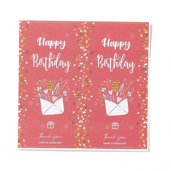 PandaHall Rectangle Happy Birthday Theme Paper Stickers, Self Adhesive Sticker Labels, for Envelopes, Bubble Mailers and Bags, Letter...
PandaHall Rectangle Happy Birthday Theme Paper Stickers, Self Adhesive Sticker Labels, for Envelopes, Bubble Mailers and Bags, Letter...