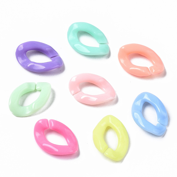 PandaHall Opaque Acrylic Linking Rings, Quick Link Connectors, for Curb Chains Making, Oval, Mixed Color, 16.5x11.5x3.5mm, Inner Diameter..., Multicolor
PandaHall Opaque Acrylic Linking Rings, Quick Link Connectors, for Curb Chains Making, Oval, Mixed Color, 16.5x11.5x3.5mm, Inner Diameter..., Multicolor