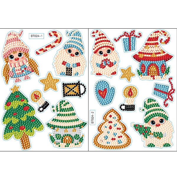 PandaHall DIY Diamond Painting Sticker Kits, including PVC Self Adhesive Sticker, Resin Rhinestones, Diamond Sticky Pen, Tray Plate and Glue..., Multicolor
PandaHall DIY Diamond Painting Sticker Kits, including PVC Self Adhesive Sticker, Resin Rhinestones, Diamond Sticky Pen, Tray Plate and Glue..., Multicolor