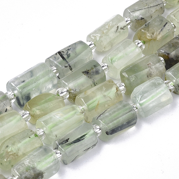 PandaHall Natural Prehnite Beads Strands, Faceted, Column, 8~11x6~8x5~7mm, Hole: 1mm, about 15~17pcs/strand, 7.28~7.48 inch Prehnite Column
PandaHall Natural Prehnite Beads Strands, Faceted, Column, 8~11x6~8x5~7mm, Hole: 1mm, about 15~17pcs/strand, 7.28~7.48 inch Prehnite Column