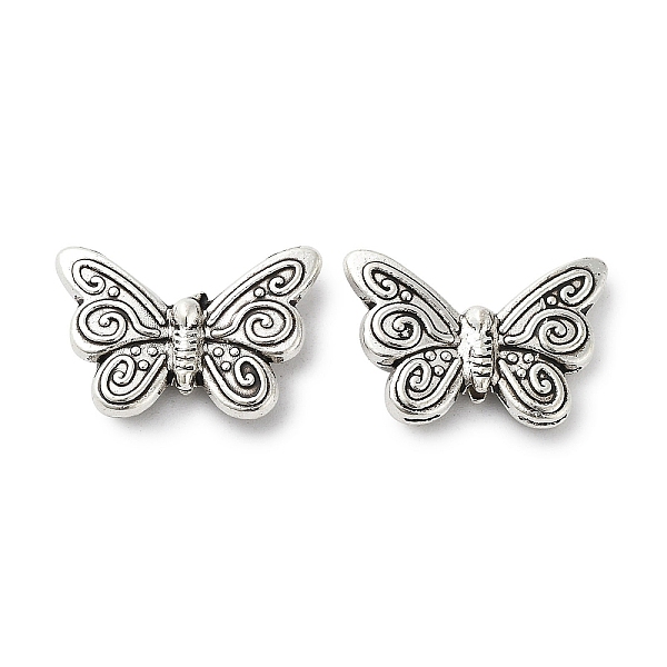 PandaHall Tibetan Style Alloy Beads, Cadmium Free & Lead Free, Butterfly, Antique Silver, 12x18x3.5mm, Hole: 1mm, about 588pcs/1000g Alloy...
PandaHall Tibetan Style Alloy Beads, Cadmium Free & Lead Free, Butterfly, Antique Silver, 12x18x3.5mm, Hole: 1mm, about 588pcs/1000g Alloy...