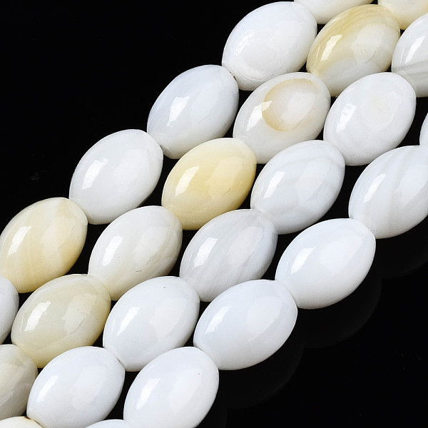 PandaHall Natural Freshwater Shell Beads Strands, Barrel, Seashell Color, 7.5x5.5x5.5mm, Hole: 1mm, about 49pcs/strand, 14.41~15.04 inch...
PandaHall Natural Freshwater Shell Beads Strands, Barrel, Seashell Color, 7.5x5.5x5.5mm, Hole: 1mm, about 49pcs/strand, 14.41~15.04 inch...