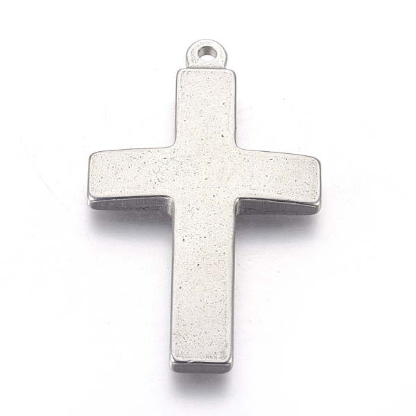 PandaHall 304 Stainless Steel Pendants, Stamping Blank Tag, Cross, Stainless Steel Color, 42x25.5x3mm, Hole: 1.8mm 304 Stainless Steel Cross
PandaHall 304 Stainless Steel Pendants, Stamping Blank Tag, Cross, Stainless Steel Color, 42x25.5x3mm, Hole: 1.8mm 304 Stainless Steel Cross