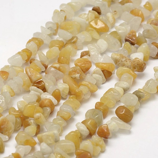 PandaHall Natural Topaz Jade Beads Strands, Chip, Yellow, 3~5x7~13x2~4mm, Hole: 0.4mm, 34.9 inch Topaz Jade Chip Yellow
PandaHall Natural Topaz Jade Beads Strands, Chip, Yellow, 3~5x7~13x2~4mm, Hole: 0.4mm, 34.9 inch Topaz Jade Chip Yellow