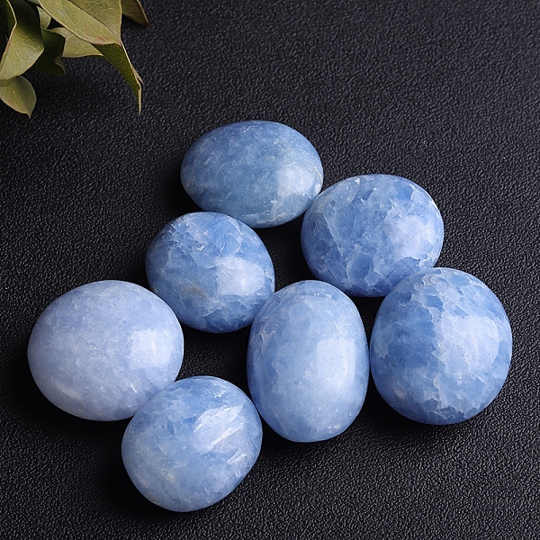 PandaHall Natural Celestite/Celestine Palm Stones, Pocket Stone for Energy Balancing, Nuggets, 30~40mm Celestite Nuggets
PandaHall Natural Celestite/Celestine Palm Stones, Pocket Stone for Energy Balancing, Nuggets, 30~40mm Celestite Nuggets