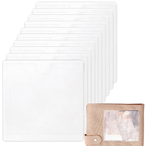 PandaHall Gorgecraft 10Pcs PVC Transparent Card Holder, Self-adhesive Price Tag Label Bag, White, 105x105x0.5mm, 10pcs Plastic Rectangle...
PandaHall Gorgecraft 10Pcs PVC Transparent Card Holder, Self-adhesive Price Tag Label Bag, White, 105x105x0.5mm, 10pcs Plastic Rectangle...