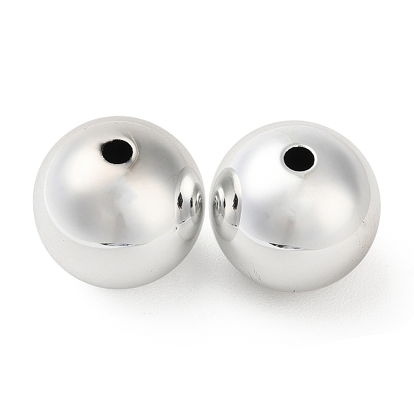 PandaHall Plating Acrylic Beads, Round, Silver Plated, 20mm, Hole: 3mm Acrylic Round
PandaHall Plating Acrylic Beads, Round, Silver Plated, 20mm, Hole: 3mm Acrylic Round
