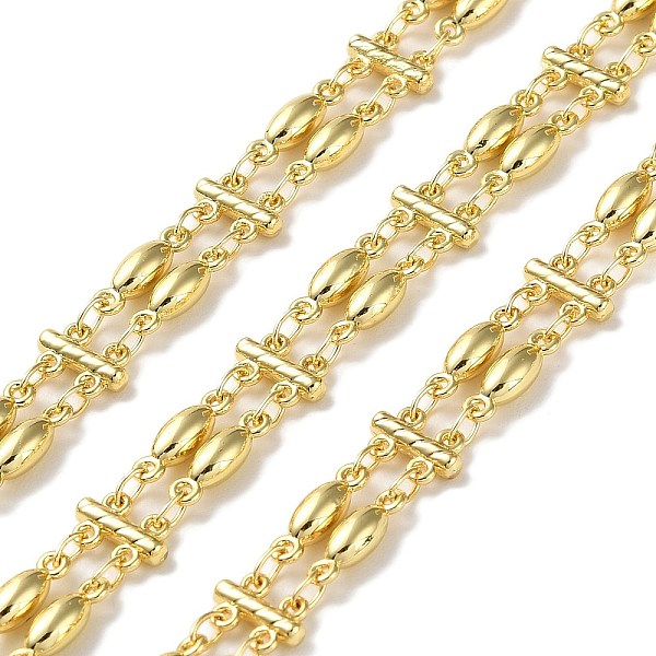 PandaHall Rack Plating Brass Oval Link Chains, Soldered, with Spool, Cadmium Free & Lead Free, Real 18K Gold Plated, 10x3x2mm, 5.5x8mm Brass
PandaHall Rack Plating Brass Oval Link Chains, Soldered, with Spool, Cadmium Free & Lead Free, Real 18K Gold Plated, 10x3x2mm, 5.5x8mm Brass