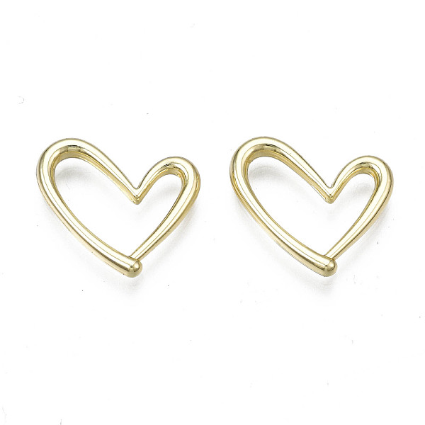 PandaHall Rack Plating Alloy Linking Rings, Cadmium Free & Nickel Free & Lead Free, Heart, Light Gold, 14x16.5x2mm, Inner Diameter: 6x13mm...
PandaHall Rack Plating Alloy Linking Rings, Cadmium Free & Nickel Free & Lead Free, Heart, Light Gold, 14x16.5x2mm, Inner Diameter: 6x13mm...