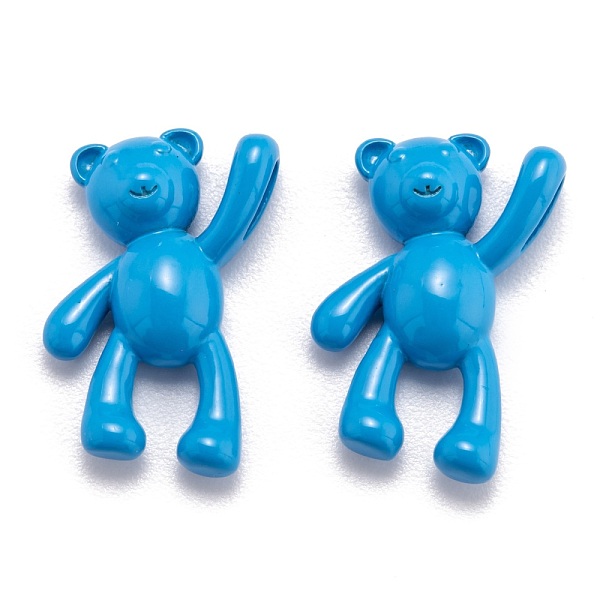 PandaHall Spray Painted Brass Pendants, Bear, Dodger Blue, 18x10.5x4.5mm, Hole: 4.5x2mm Brass Bear
PandaHall Spray Painted Brass Pendants, Bear, Dodger Blue, 18x10.5x4.5mm, Hole: 4.5x2mm Brass Bear