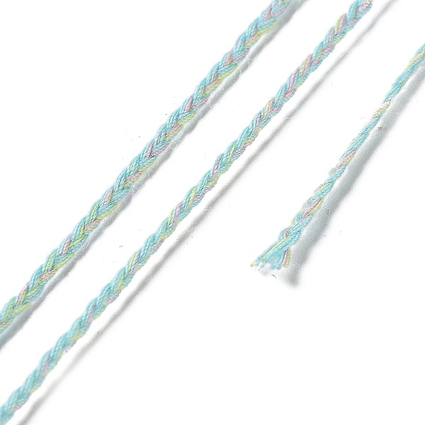 PandaHall 20M Polycotton Braided Cord, Flat, for DIY Jewelry Making, Pale Turquoise, 2x0.7mm, about 21.87 Yards(20m)/Roll Polycotton
PandaHall 20M Polycotton Braided Cord, Flat, for DIY Jewelry Making, Pale Turquoise, 2x0.7mm, about 21.87 Yards(20m)/Roll Polycotton