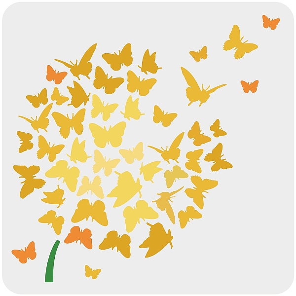 PandaHall FINGERINSPIRE Butterfly Stencil 30x30cm Reusable Flying Butterfly Drawing Stencils Butterfly Tree Pattern Drawing Decoration..., White
PandaHall FINGERINSPIRE Butterfly Stencil 30x30cm Reusable Flying Butterfly Drawing Stencils Butterfly Tree Pattern Drawing Decoration..., White