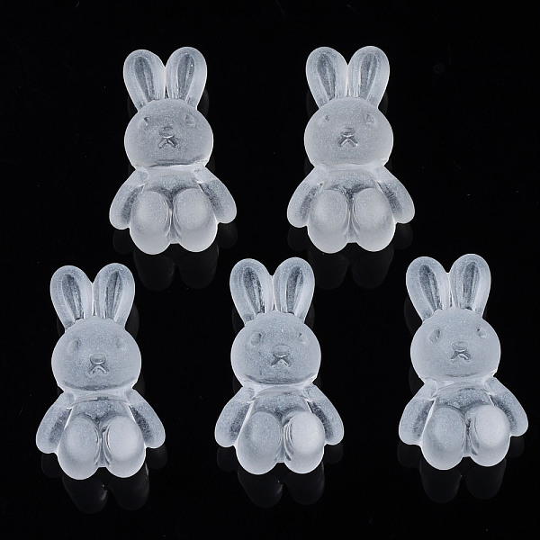 PandaHall Frosted Acrylic Beads, Rabbit, Clear, 24.5x14.5x11mm, Hole: 2.5mm, about 300pcs/500g Acrylic Rabbit Clear
PandaHall Frosted Acrylic Beads, Rabbit, Clear, 24.5x14.5x11mm, Hole: 2.5mm, about 300pcs/500g Acrylic Rabbit Clear