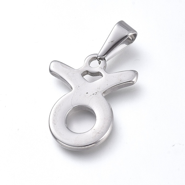 PandaHall 304 Stainless Steel Pendants, Constellation/Zodiac Sign, Stainless Steel Color, Taurus, 20x17x1.7mm, Hole: 3x7mm 304 Stainless...
PandaHall 304 Stainless Steel Pendants, Constellation/Zodiac Sign, Stainless Steel Color, Taurus, 20x17x1.7mm, Hole: 3x7mm 304 Stainless...