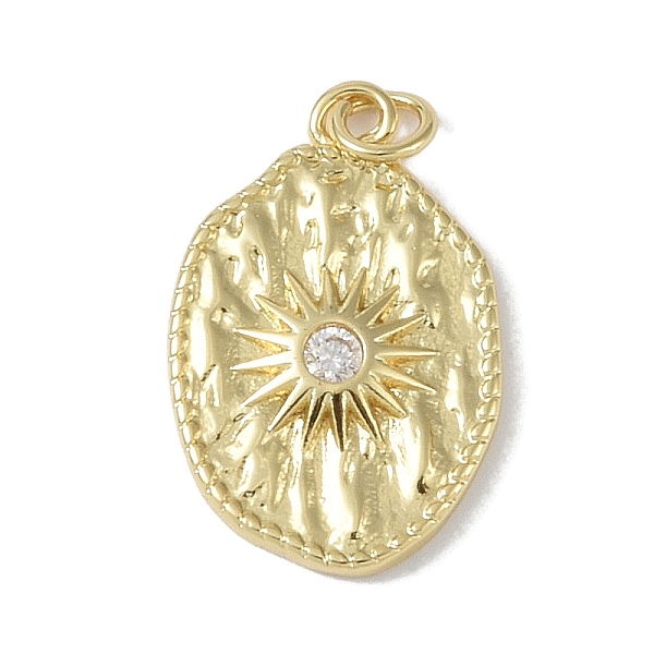 PandaHall Brass Micro Pave Cubic Zirconia Pendants, with Jump Rings, Cadmium Free & Lead Free, Long-Lasting Plated, Sun, Real 18K Gold..., Clear
PandaHall Brass Micro Pave Cubic Zirconia Pendants, with Jump Rings, Cadmium Free & Lead Free, Long-Lasting Plated, Sun, Real 18K Gold..., Clear
