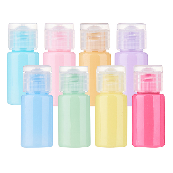 PandaHall Macaron Color Empty Flip Cap Plastic Bottle Container, For Travel Liquid Cosmetic Sample Bottles, Mixed Color, 2.3x5.7cm, capacity..., Multicolor
PandaHall Macaron Color Empty Flip Cap Plastic Bottle Container, For Travel Liquid Cosmetic Sample Bottles, Mixed Color, 2.3x5.7cm, capacity..., Multicolor