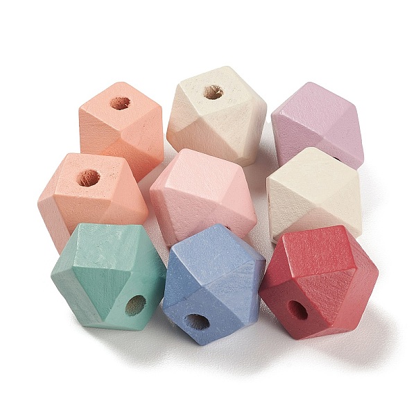 PandaHall Spray Painted Natural Maple Wood Beads, Hexagon, Mixed Color, 15x18.5x14.5mm, Hole: 3.5mm Maple Wood Hexagon Multicolor
PandaHall Spray Painted Natural Maple Wood Beads, Hexagon, Mixed Color, 15x18.5x14.5mm, Hole: 3.5mm Maple Wood Hexagon Multicolor