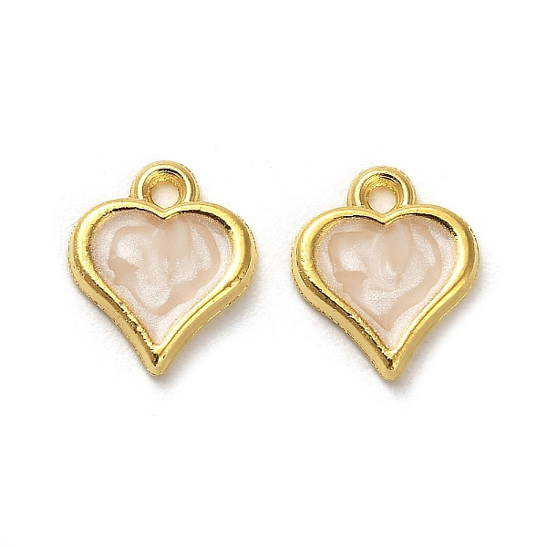 PandaHall Alloy Enamel Charm, Heart Charm, Golden, 12.5x10.5x2mm, Hole: 1.5mm Alloy+Enamel Heart
PandaHall Alloy Enamel Charm, Heart Charm, Golden, 12.5x10.5x2mm, Hole: 1.5mm Alloy+Enamel Heart