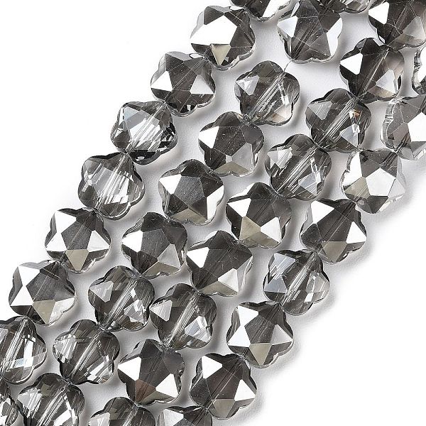 PandaHall Transparent Electroplate Glass Beads Strands, Pearl Luster Plated, Faceted Flower, Sandy Brown, 14x14x7.5mm, Hole: 1mm, about...
PandaHall Transparent Electroplate Glass Beads Strands, Pearl Luster Plated, Faceted Flower, Sandy Brown, 14x14x7.5mm, Hole: 1mm, about...