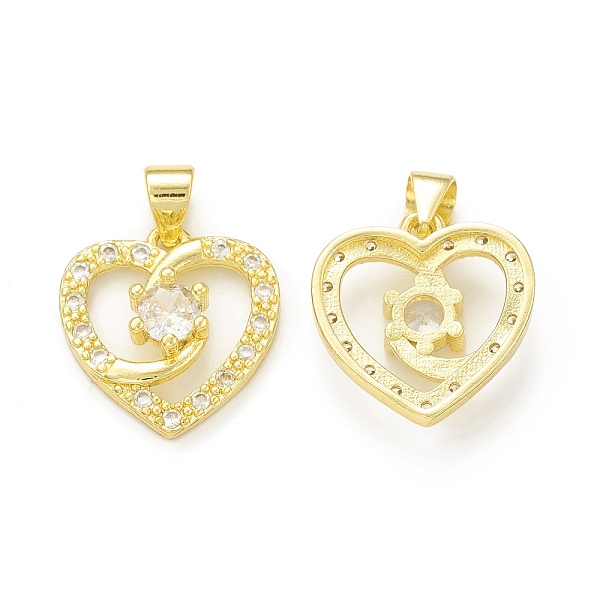 PandaHall Rack Plating Brass Micro Pave Cubic Zirconia Pendants, Cadmium Free & Lead Free, Long-Lasting Plated, Heart Charm, Real 18K Gold..., Clear
PandaHall Rack Plating Brass Micro Pave Cubic Zirconia Pendants, Cadmium Free & Lead Free, Long-Lasting Plated, Heart Charm, Real 18K Gold..., Clear