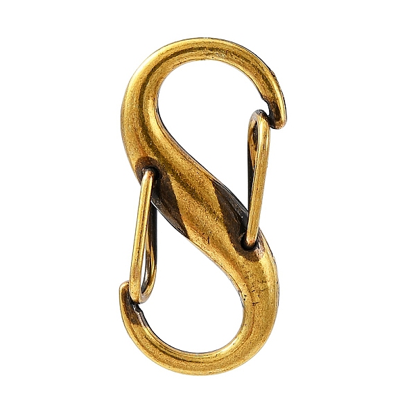 PandaHall Tibetan Style Alloy Double S Snap Hook Spring Keychain Clasps, Rock Climbing Carabiners for Women Men Camping Fishing, Antique...
PandaHall Tibetan Style Alloy Double S Snap Hook Spring Keychain Clasps, Rock Climbing Carabiners for Women Men Camping Fishing, Antique...