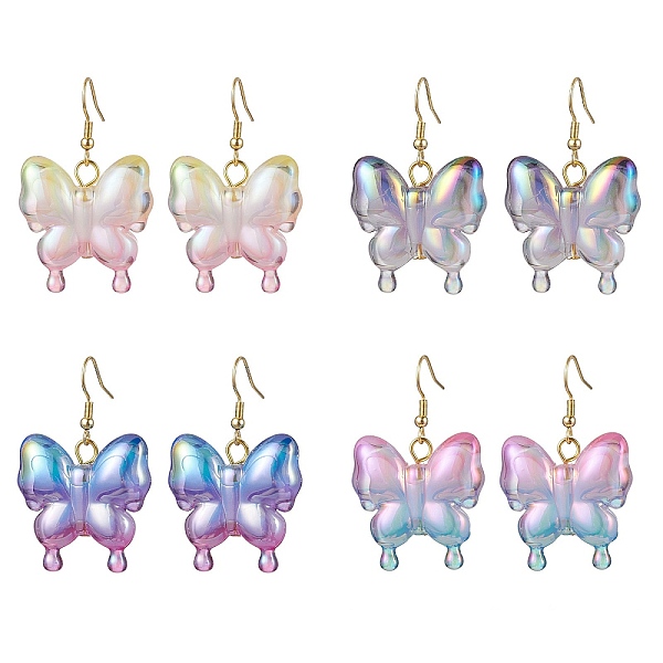 PandaHall Sparkling Acrylic Butterfly Dangle Earrings for Women, Mixed Color, 45.5x29.5mm Acrylic Butterfly Multicolor
PandaHall Sparkling Acrylic Butterfly Dangle Earrings for Women, Mixed Color, 45.5x29.5mm Acrylic Butterfly Multicolor